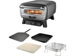 Ninja MO201EU Artisan Outdoor-Elektro Pizzaofen und Hei&szlig;luftfritteuse