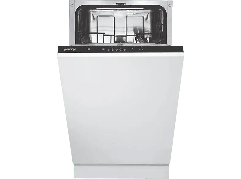 Gorenje GV520E15 G400 Geschirrsp&uuml;ler (vollintegrierbar, Besteckkorb, 448 mm breit, 47 dB(A), E, Schwarz)