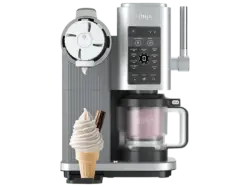 Ninja NC701EU Creami Swirl Eismaschine (800 Watt, , Platin Silber)