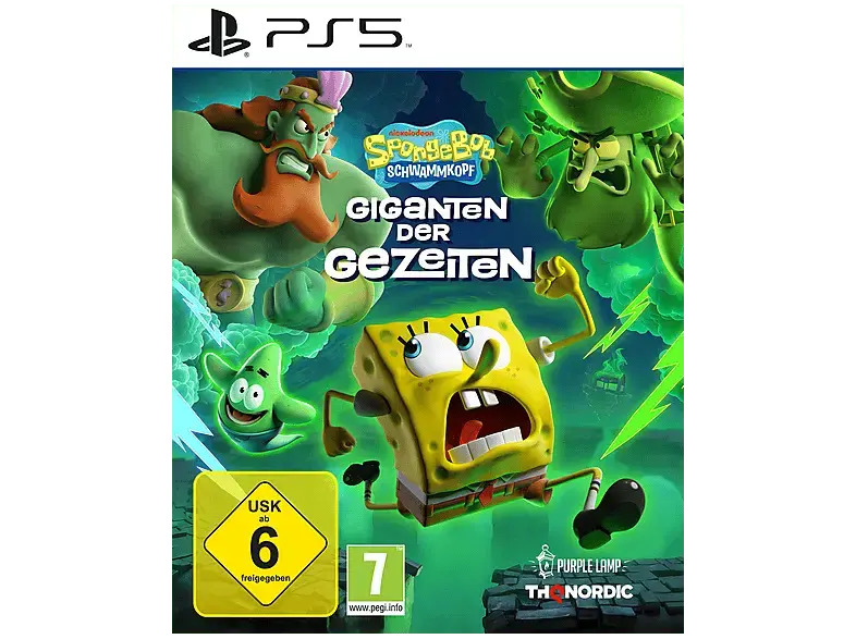 SpongeBob SquarePants: Giganten der Gezeiten - [PlayStation 5]
