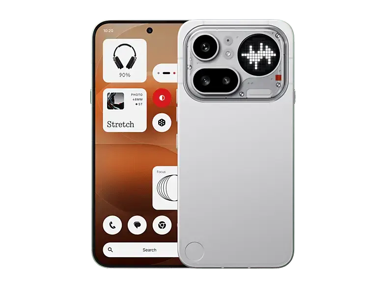 Nothing Phone (4a) Pro, 128 GB, Silver, Dual SIM