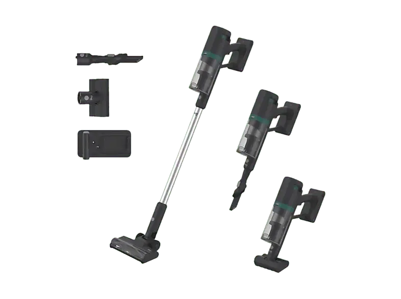 Hoover HFG10P 011 Kabelloser Staubsauger (550 ml, Akkulaufzeit: 45 min, Schwarz)