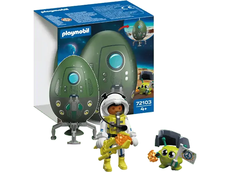 geobra 72103 - Spiel-Ei: Weltraum (Ab 4 Jahren); Figuren