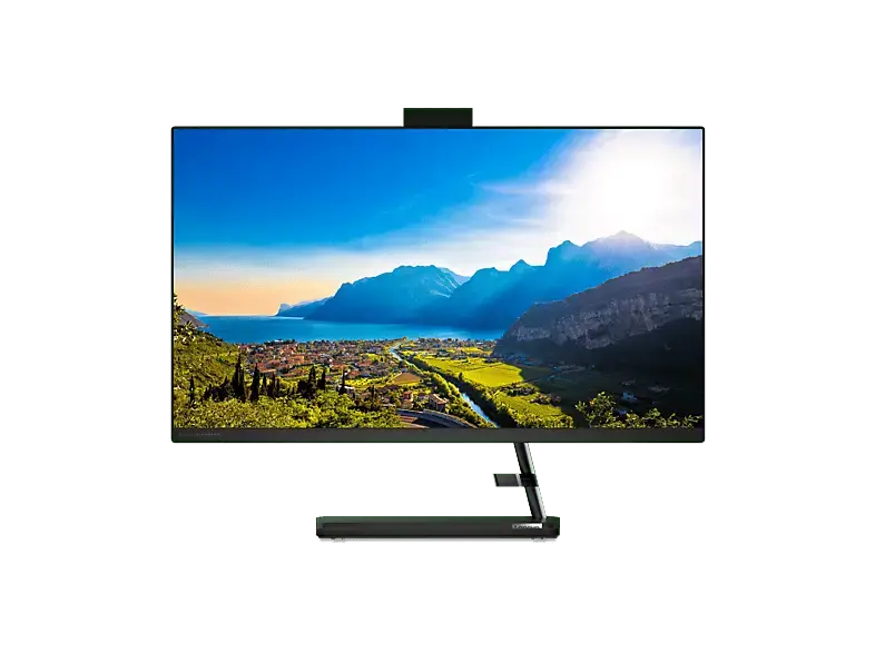 LENOVO IdeaCentre AIO 3 27ALC6 All-in-One-PC 27 Zoll, Full-HD, AMD Ryzen&trade; 5 7430U Prozessor, 16 GB RAM, 512 GB, Windows 11 Home, Schwarz