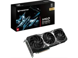 ACER Predator BiFrost Radeon AMD RX 9070 OC, 16GB GDDR6, HDMI, 3x DP; Gaming Grafikkarte