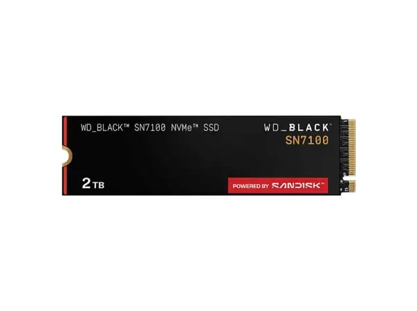 WESTERN DIGITAL WD_black&trade;S SSD Festplatte intern, 2 TB, M.2 2280 NVMe&trade; SSD, PCIe&reg; Gen4; SSD intern