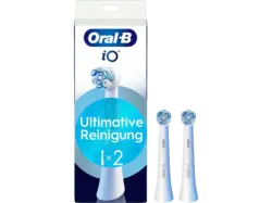 Oral-B iO Ultimative Reinigung White 2er, Aufsteckb&uuml;rsten