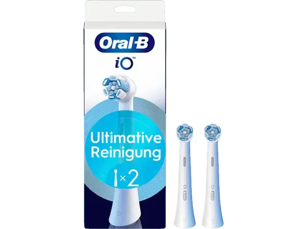 Oral-B iO Ultimative Reinigung White 2er, Aufsteckb&uuml;rsten