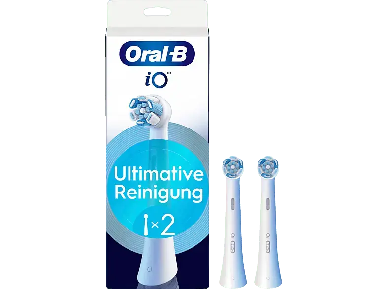 Oral-B iO Ultimative Reinigung White 2er, Aufsteckb&uuml;rsten