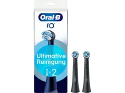 Oral-B iO Ultimative Reinigung Black 2er, Aufsteckb&uuml;rsten