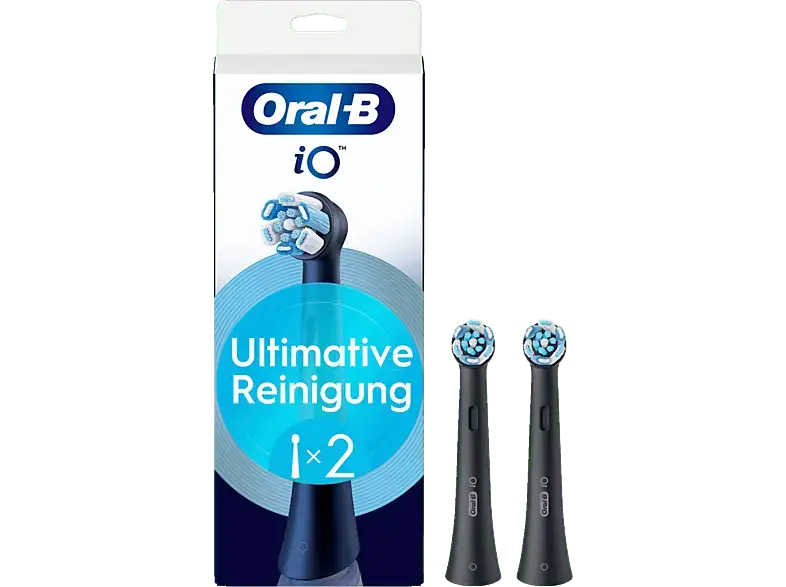 Oral-B iO Ultimative Reinigung Black 2er, Aufsteckb&uuml;rsten