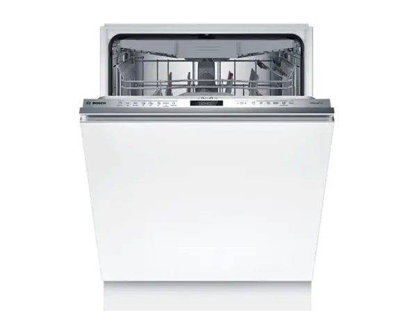 Bosch SMD6ECX21E Serie 6 Geschirrsp&uuml;ler (vollintegrierbar, Besteckschublade, 598 mm breit, 42 dB(A), A, Silber) mit 5 Jahre Ger&auml;teschutz