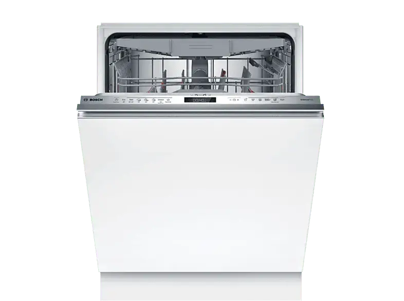 Bosch SMD6ECX21E Serie 6 Geschirrsp&uuml;ler (vollintegrierbar, Besteckschublade, 598 mm breit, 42 dB(A), A, Silber)