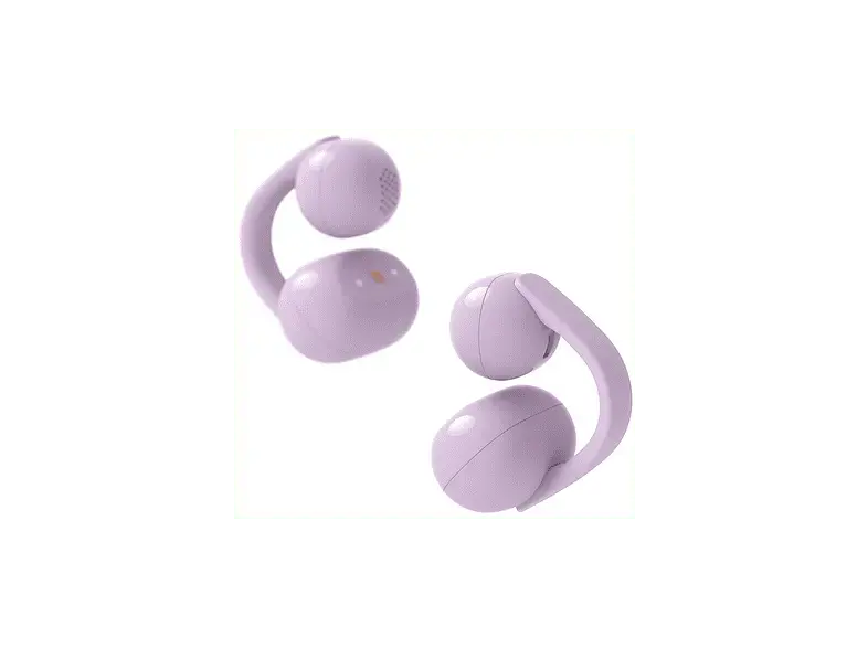 Sony LinkBuds Clip Open-Ear-Kopfh&ouml;rer - Lavendel; Open-Ear True Wireless Kopfh&ouml;rer
