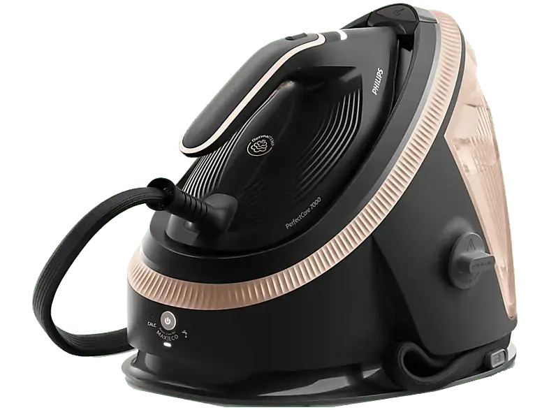 Philips PSG7300/80 Perfect Care 7000 Series Dampfb&uuml;gelstation (8,5, 3120 Watt, 1,5 l Wassertank, Gold)