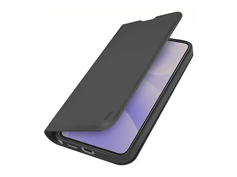 SBS 35741 Wallet Smooth Bookcover, f&uuml;r Samsung Galaxy S26 Ultra, Schwarz; Handyh&uuml;lle
