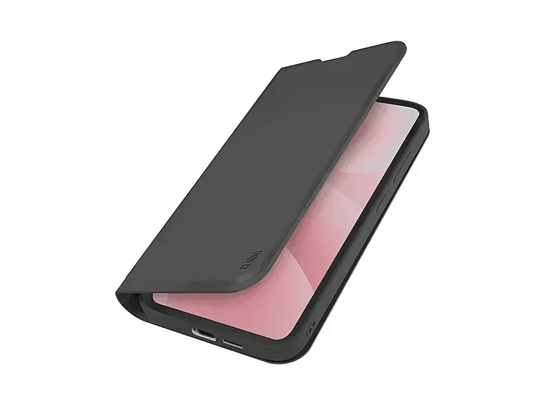SBS 35727 Wallet Smooth Bookcover, f&uuml;r Samsung Galaxy S26, Schwarz; Handyh&uuml;lle