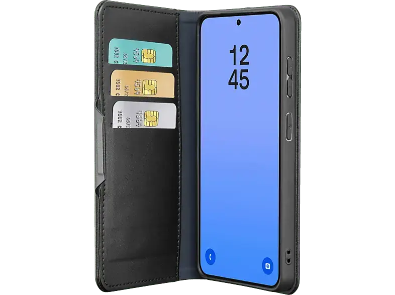 Cellular Line book Agenda, Bookcover, f&uuml;r Samsung Galaxy S26 Ultra, Schwarz; Schutzh&uuml;lle