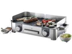 WMF 04.1528.0011 Lono Master Elektrogriller, Edelstahl/Schwarz (2400 Watt)
