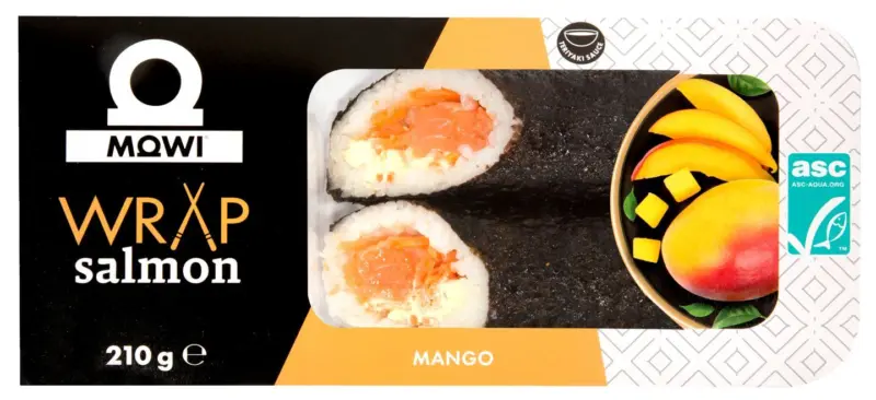 MOWI Суши Wrap различни видове