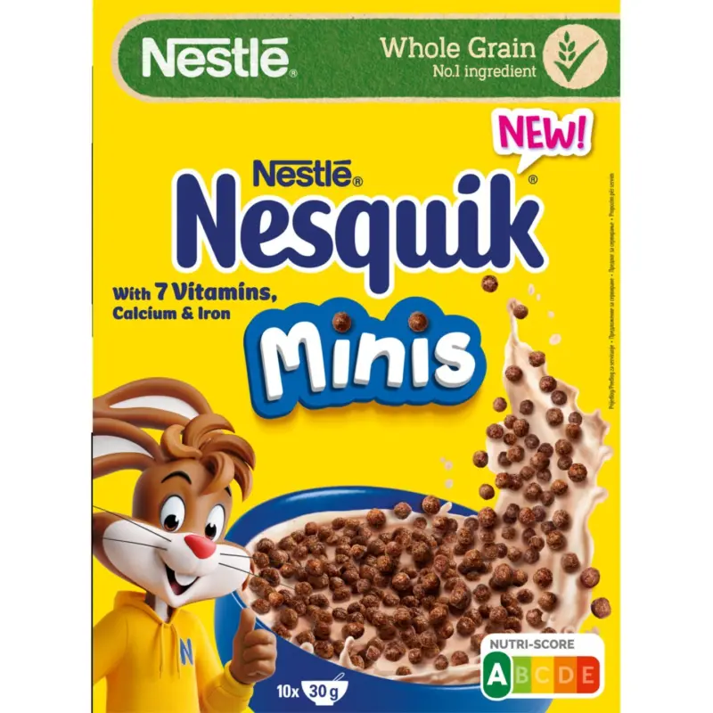 NESQUIK MINIS зърнена закуска 300 г