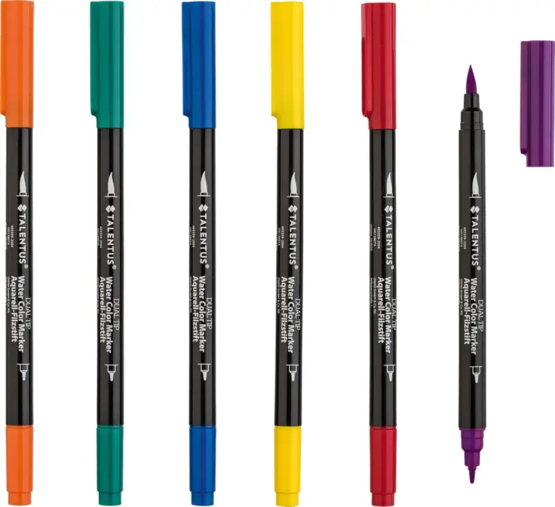 Talentus Флумастери двувърхи