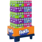 Mix Markt Mix Display - Erfrischungsgetr&auml;nk Fanta, 4 Sorten, 240 Do. x 0,33L - bis 28.03.2026