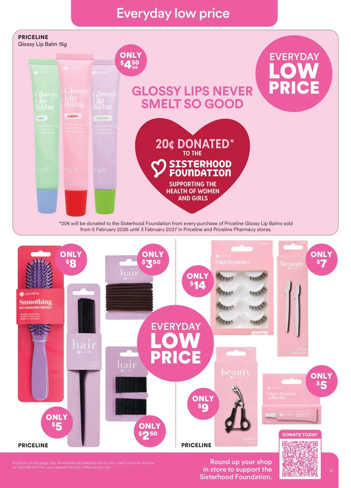Priceline Pharmacy catalogue Narre Warren - 26/03/2026 > weekly / monthly specials | Page: 9 | Products: Brush, Foundation