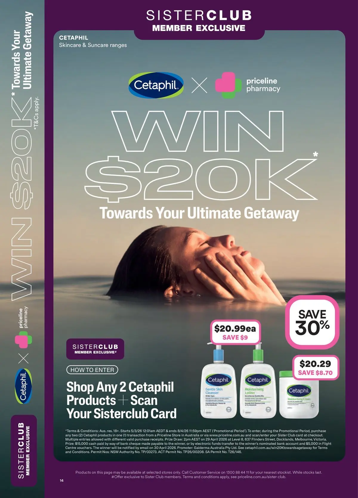 Priceline Pharmacy catalogue Narre Warren - 26/03/2026 > weekly / monthly specials | Page: 14 | Products: Lotion
