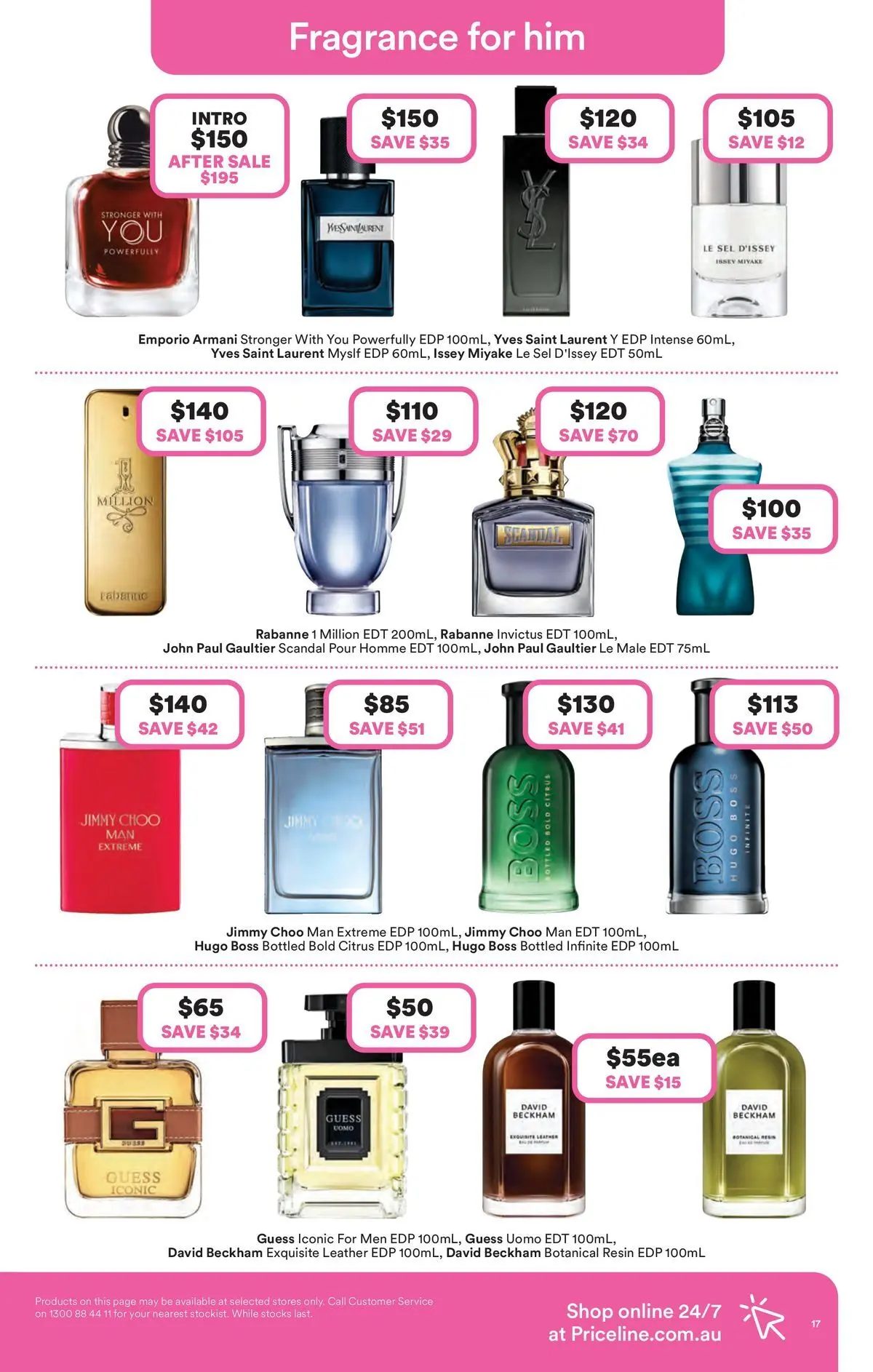 Priceline Pharmacy catalogue Narre Warren - 26/03/2026 > weekly / monthly specials | Page: 17 | Products: Fragrance
