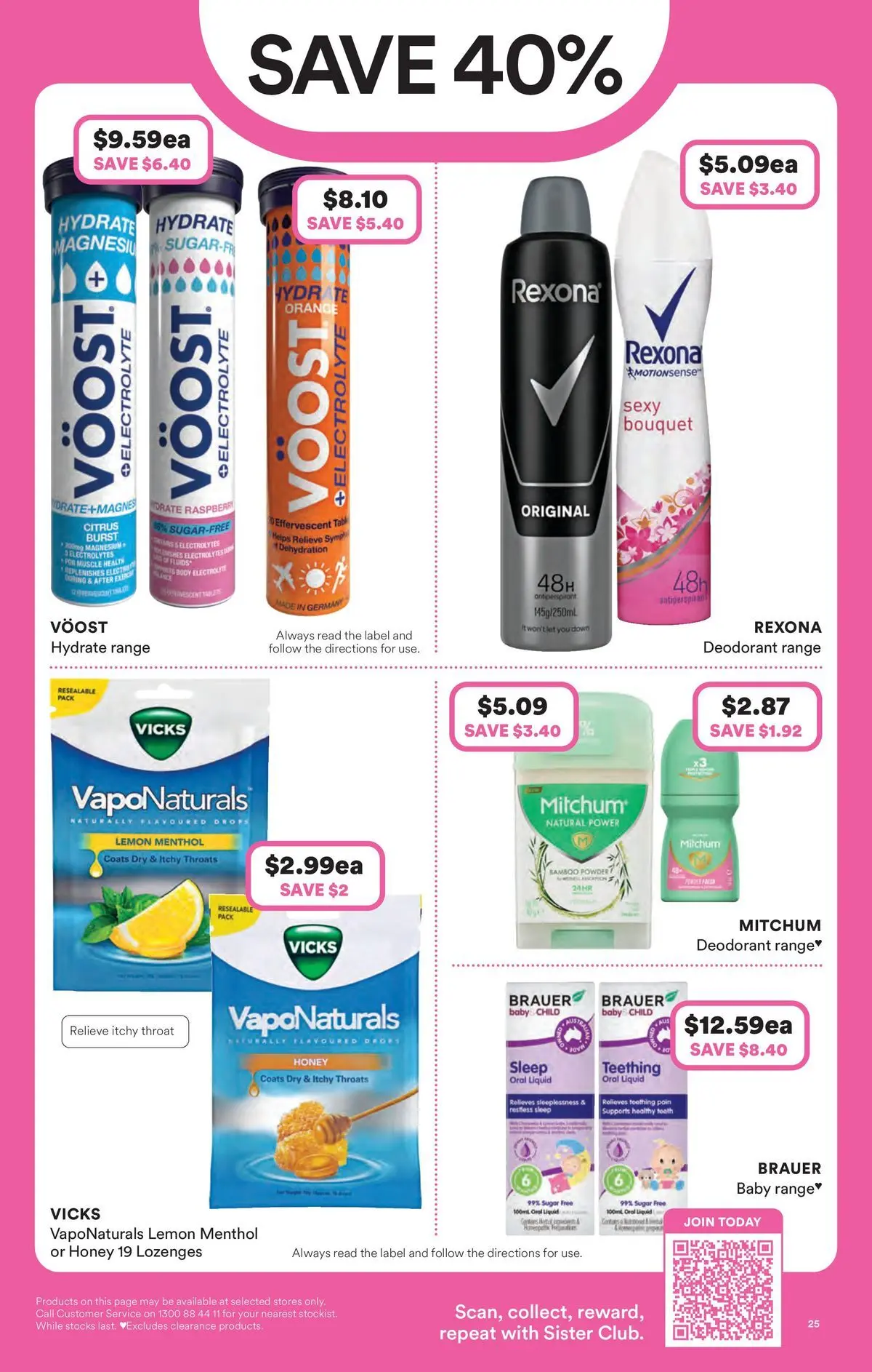 Priceline Pharmacy catalogue Narre Warren - 26/03/2026 > weekly / monthly specials | Page: 25 | Products: Honey, Sugar, Lemon, Raspberry