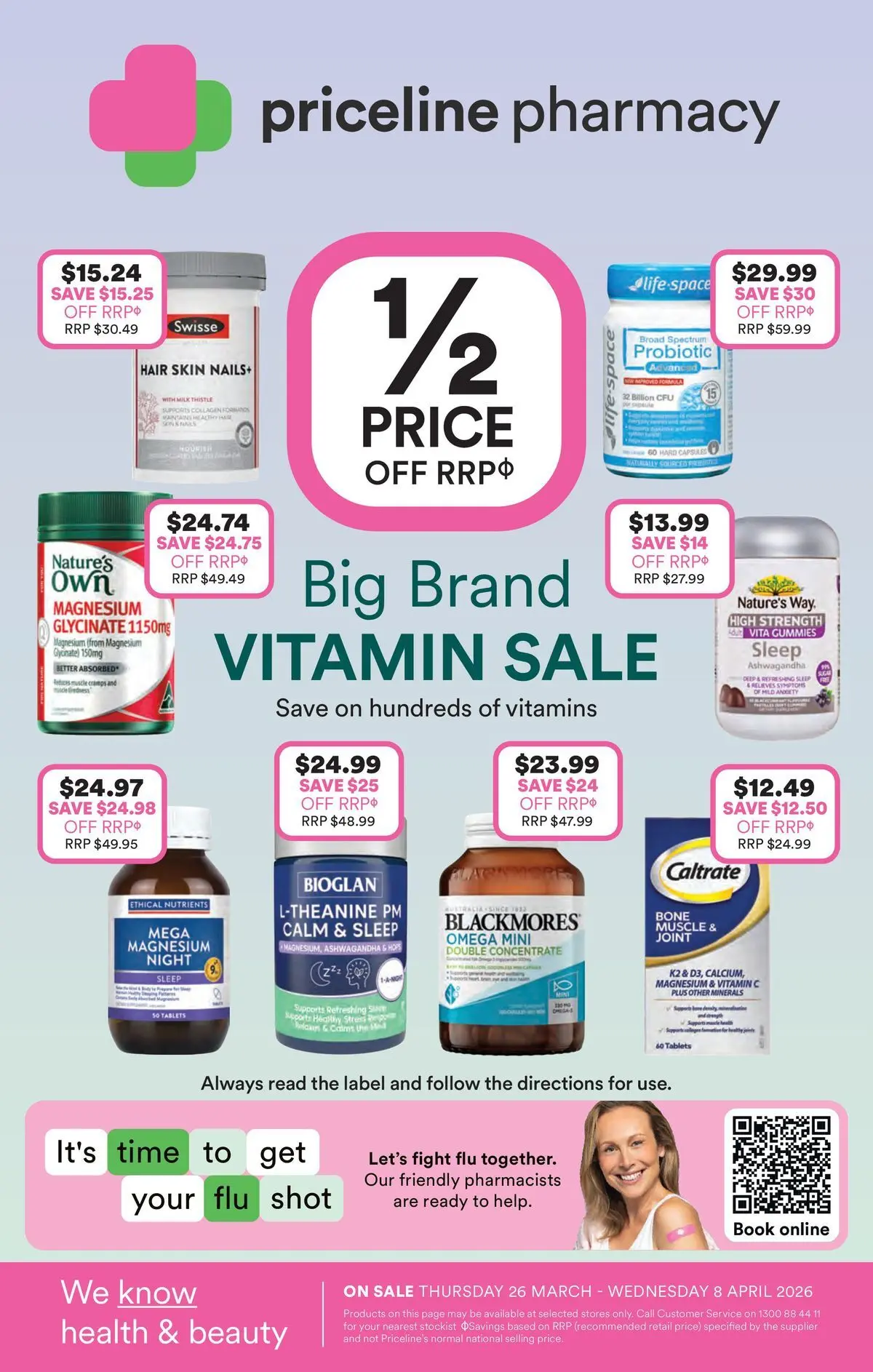 Priceline Pharmacy catalogue Narre Warren - 26/03/2026 > weekly / monthly specials | Page: 36 | Products: Milk, Nutrients, Tablets, Vitamin