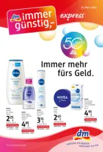 dm drogerie markt dm: Journal Express - bis 22.04.2026