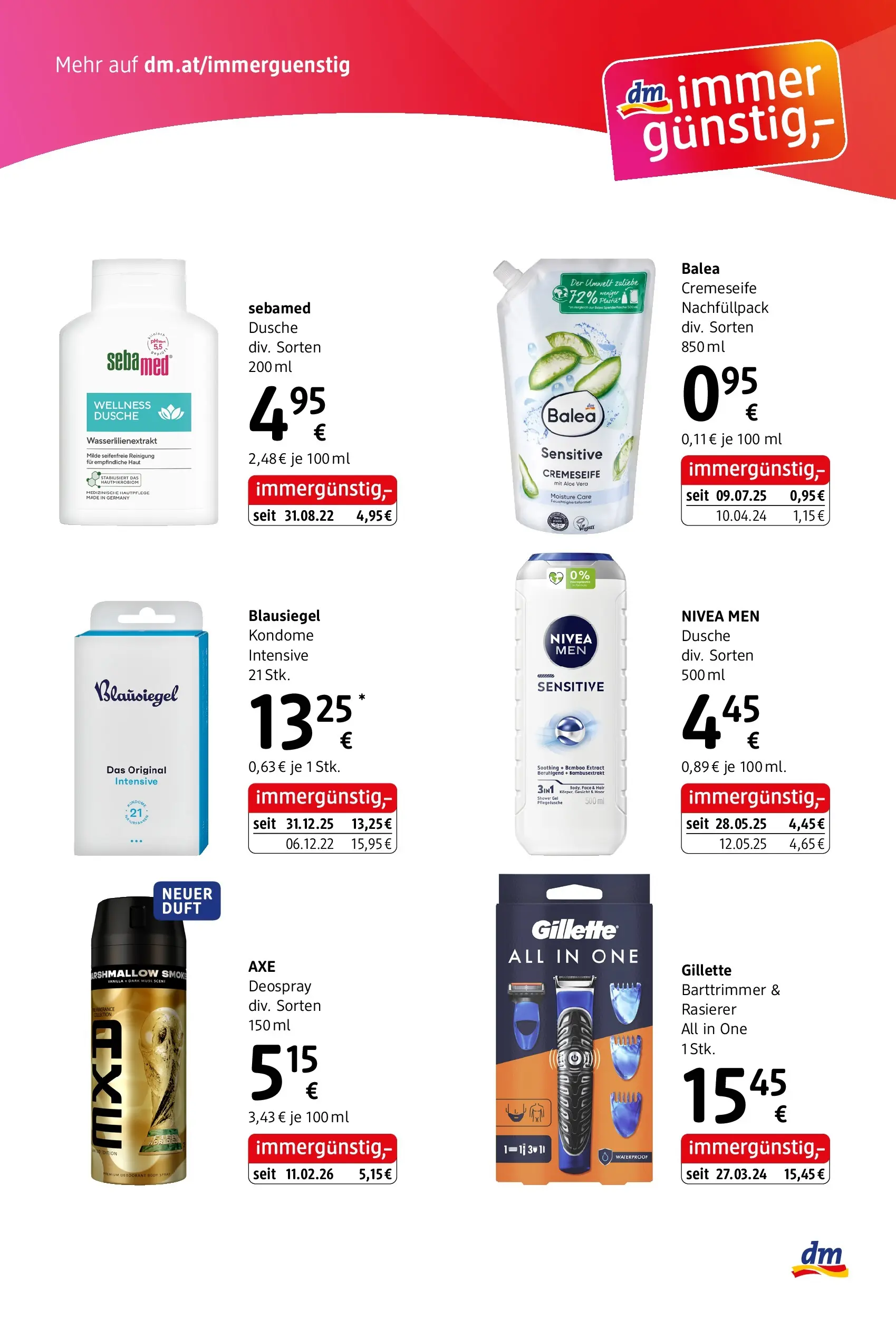 dm drogerie markt - dm: Journal Express von 25.03.2026 - Aktuelle Angebote | Seite: 5 | Produkte: Rasierer, Dusche, Duft
