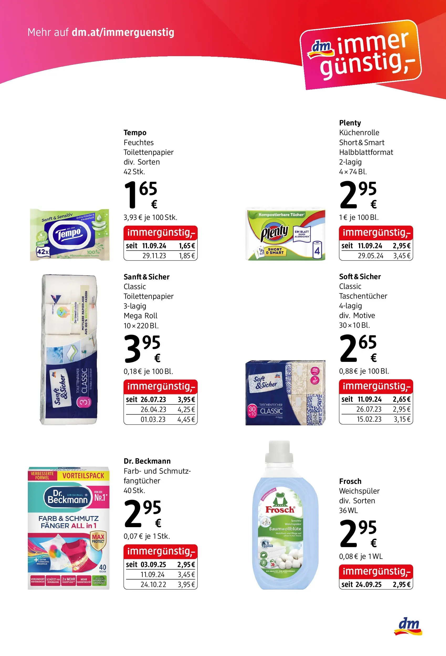 dm drogerie markt - dm: Journal Express von 25.03.2026 - Aktuelle Angebote | Seite: 9 | Produkte: Weichspüler