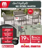 M&Ouml;BEL MARTIN M&ouml;bel Martin: Wochenangebote - bis 30.04.2026