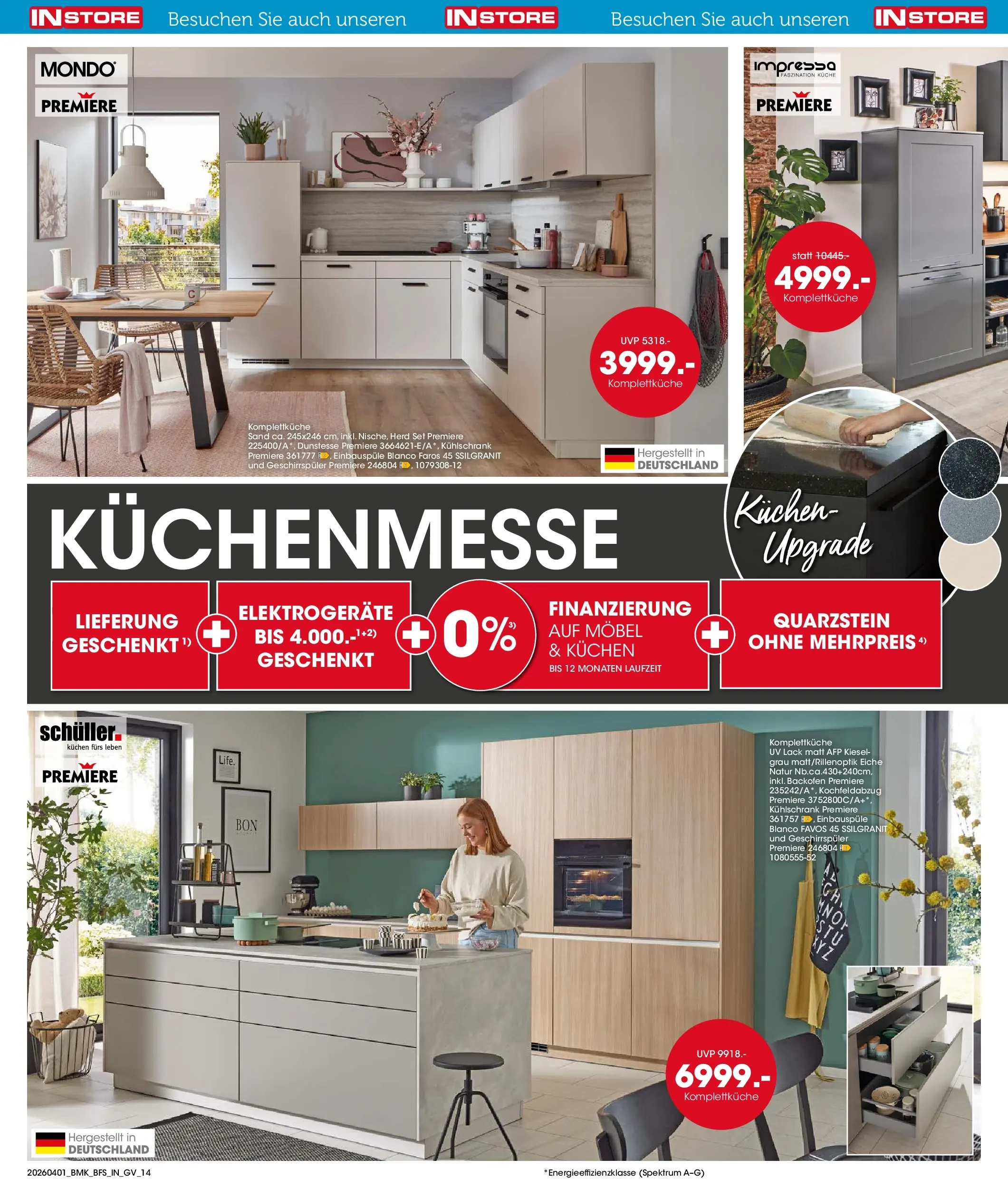 Möbel Martin - Möbel Martin: Wochenangebote (ab 31.03.2026) zum Blättern | Seite: 14 | Produkte: Herd, Geschirrspüler, Backofen, Kuchen