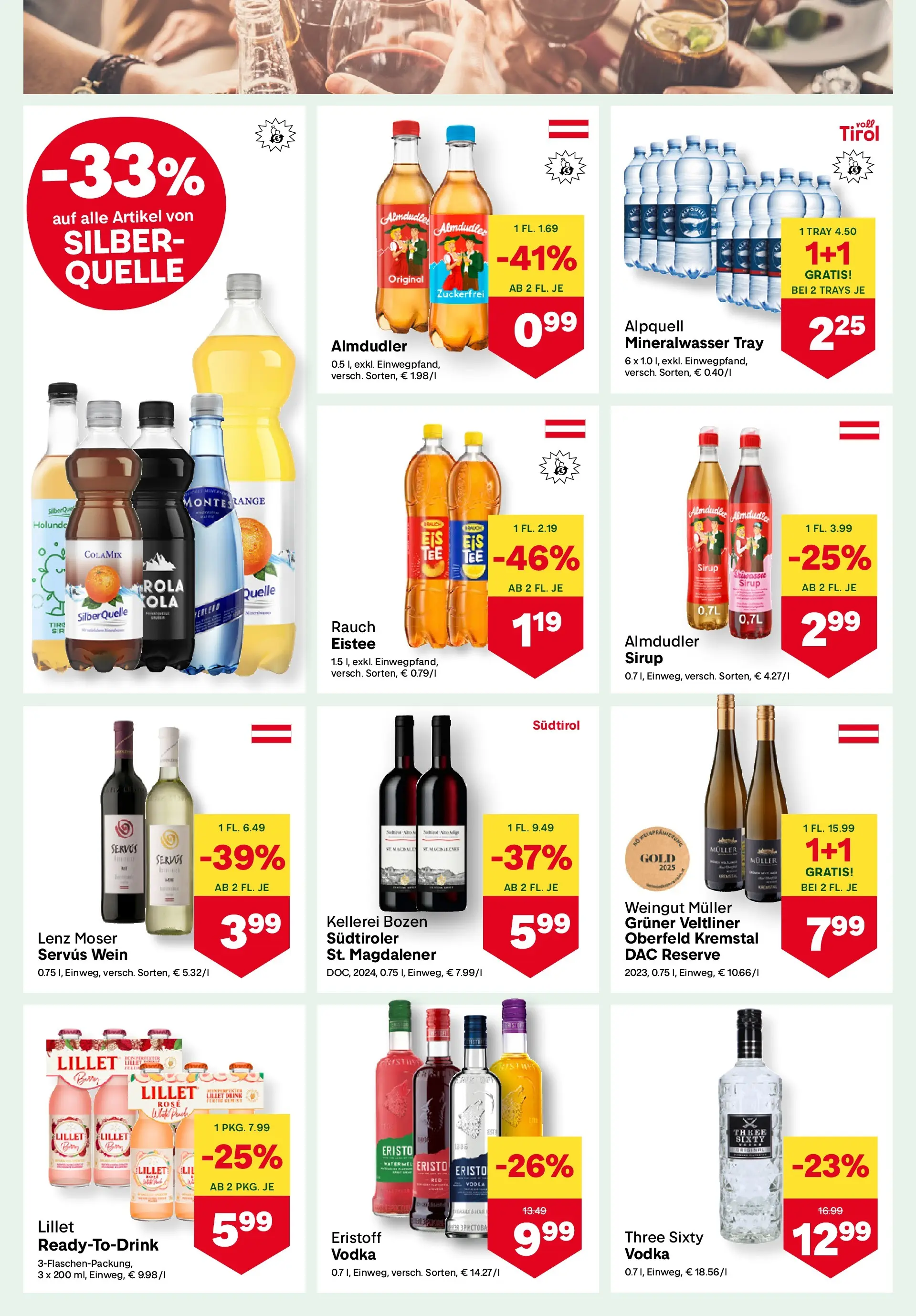 MPREIS Pfunds von 01.04.2026 - Aktuelle Angebote | Seite: 10 | Produkte: Wein