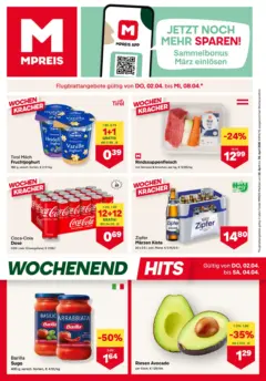 MPREIS Pfunds ab 01.04.2026 gültig