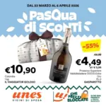 Unes Pasqua di sconti - al 06.04.2026