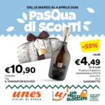 Unes Pasqua di sconti - al 06.04.2026