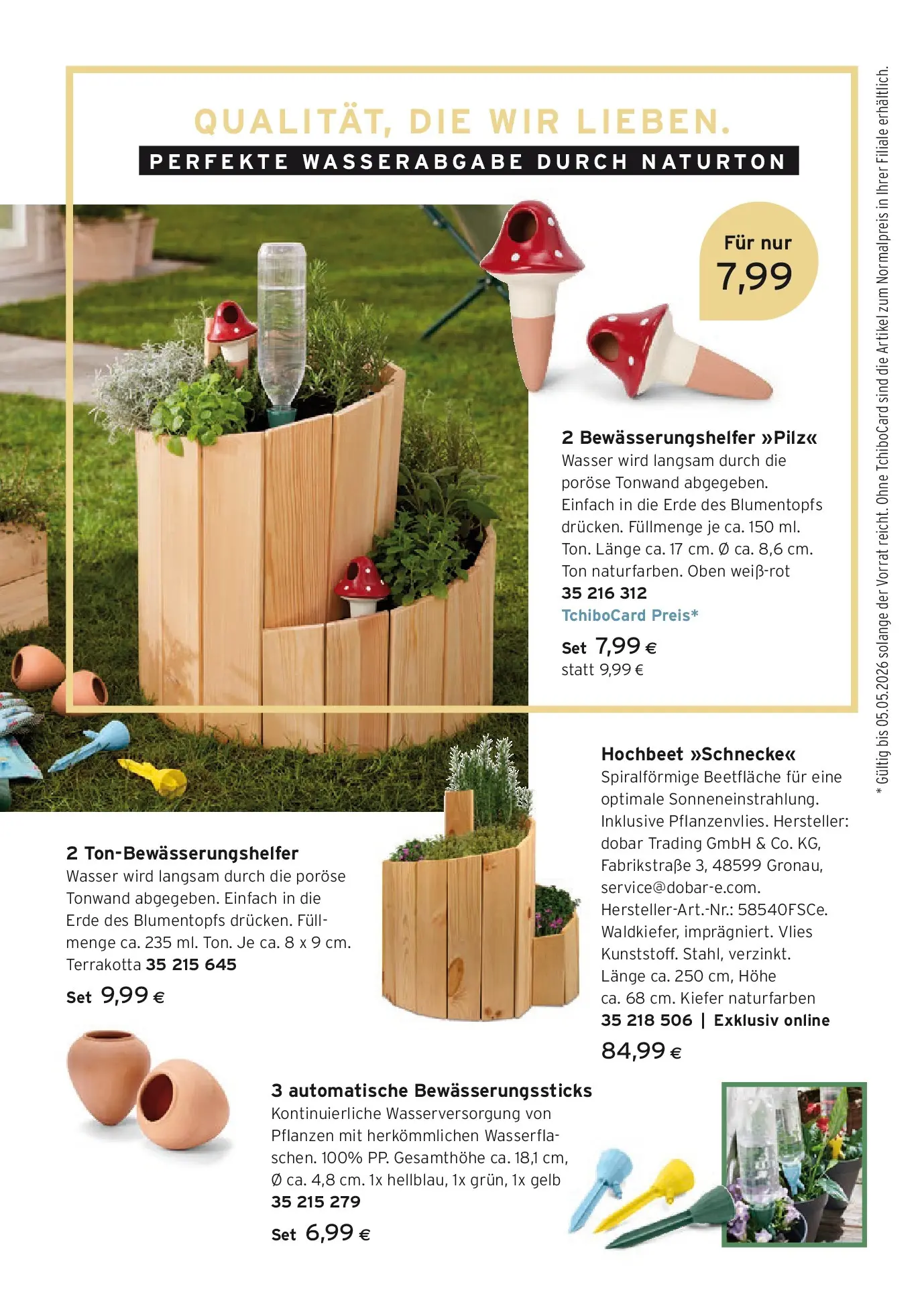 Tchibo Eduscho - Tchibo: Glück wächst im Grünen von 01.04.2026 - Aktuelle Angebote | Seite: 17