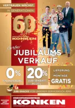 Einrichtungszentrum KONKEN GmbH & Co. KG Konken - gro&szlig;er Jubil&auml;umsverkauf - bis 03.04.2026