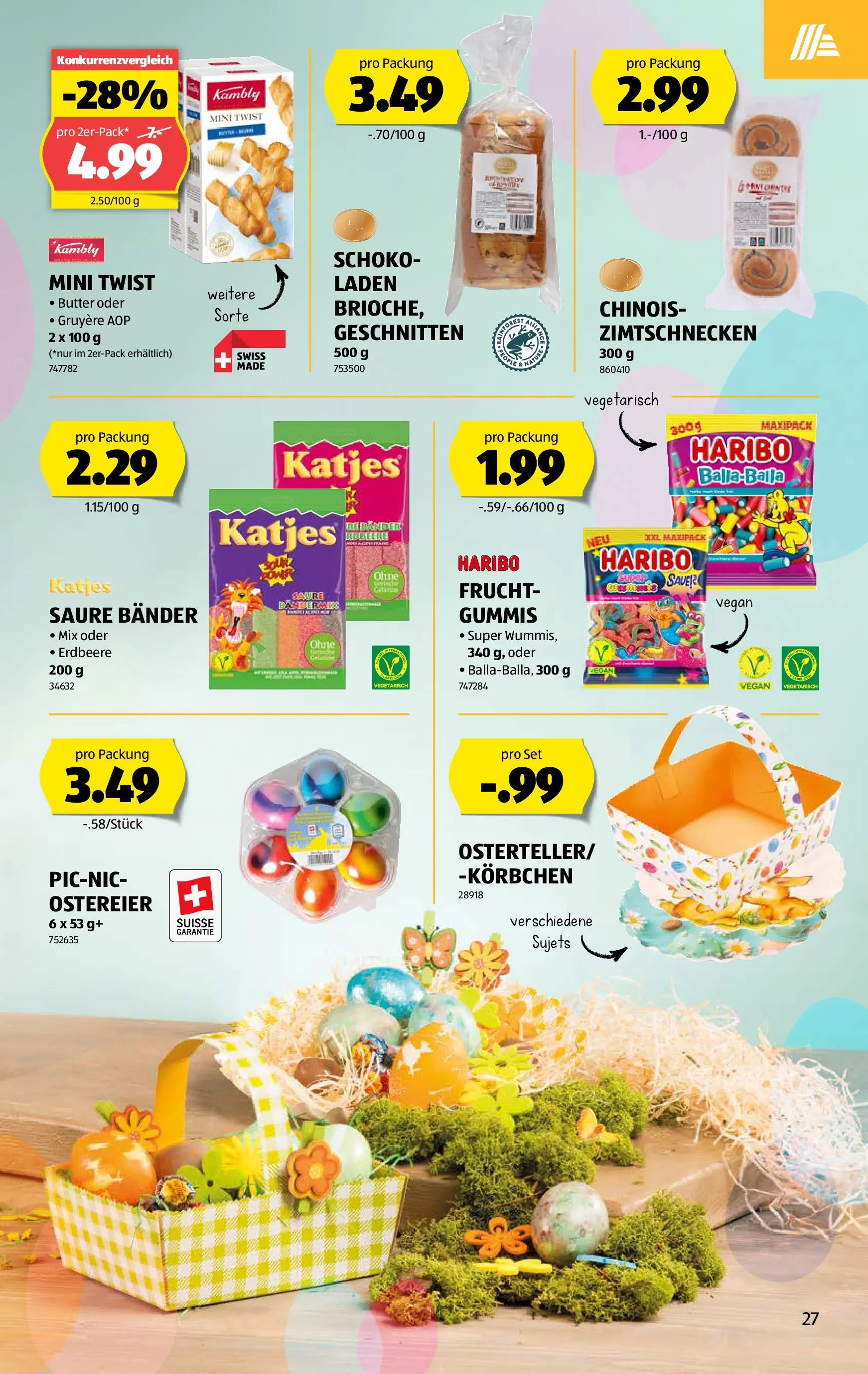 Aldi Aktionen (25.03.2026 - 01.04.2026) - Prospekt | Seite: 27 | Produkte: Butter