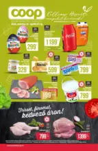 Coop: Coop region&aacute;lis sz&oacute;r&oacute;lap m&aacute;rcius 4. h&eacute;t - &Eacute;szak-Kelet - 2026.04.01 napig
