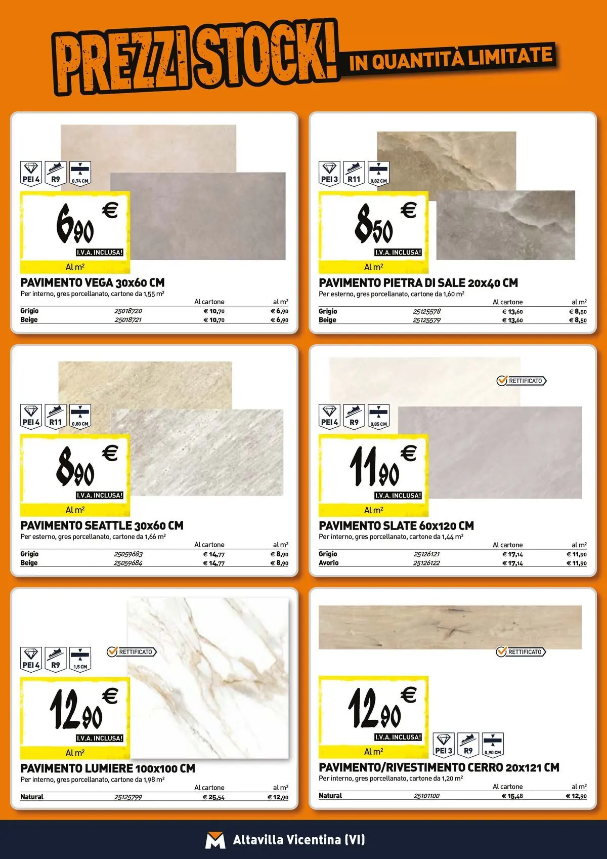 Nuovo TECNOMAT - Straordinari prezzi stock! dal 26/03/2026 > offerte anteprima 🛍️ | Pagina: 9 | Prodotti: Pavimento, Sale