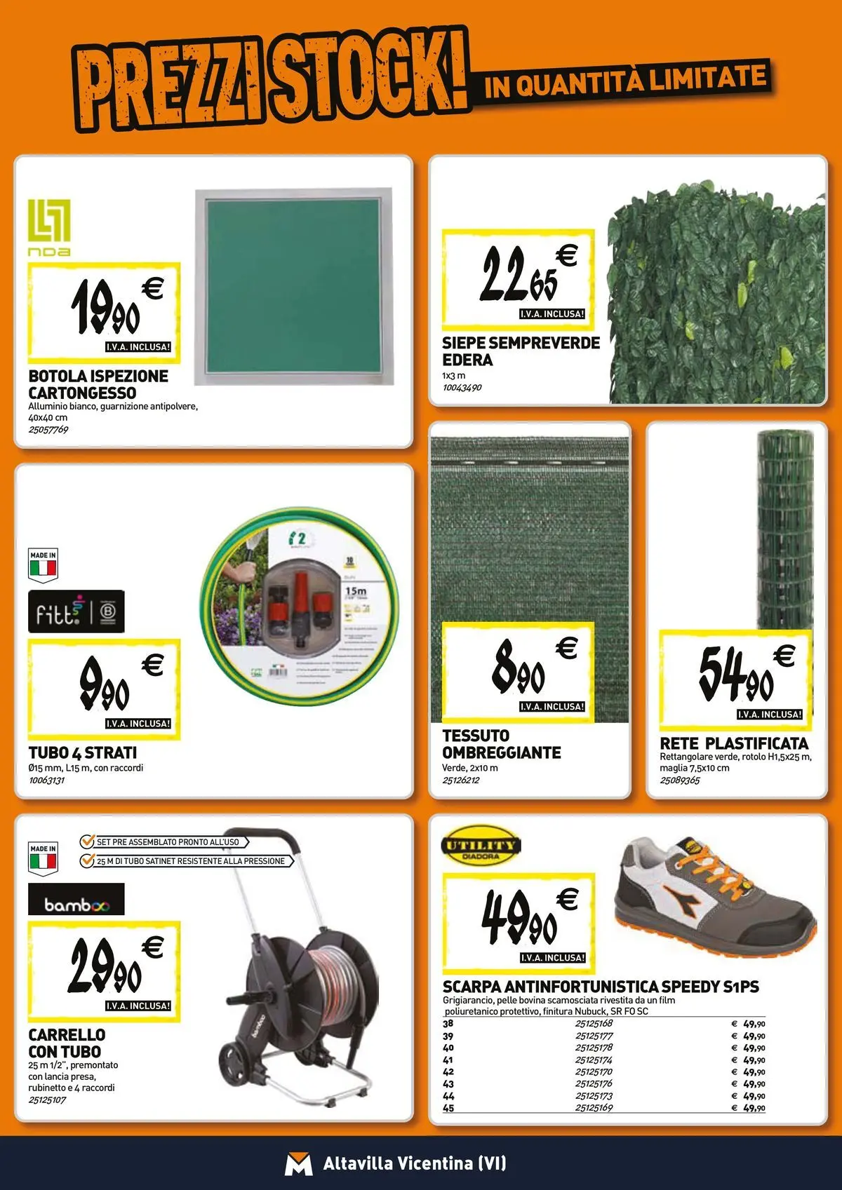 Nuovo TECNOMAT - Straordinari prezzi stock! dal 26/03/2026 > offerte anteprima 🛍️ | Pagina: 16 | Prodotti: Tubo, Carrello, Alluminio