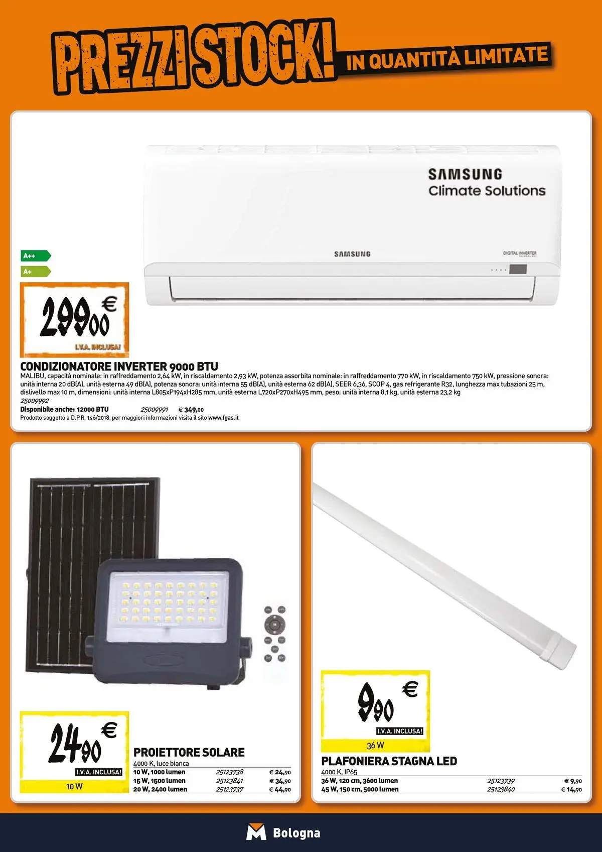 Nuovo Tecnomat catalogo Bologna dal 26/03/2026 > offerte anteprima 🛍️ | Pagina: 12 | Prodotti: Condizionatore, Samsung