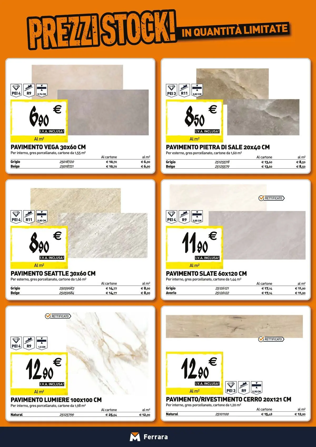 Nuovo TECNOMAT - Straordinari prezzi stock! dal 26/03/2026 > offerte anteprima 🛍️ | Pagina: 9 | Prodotti: Pavimento, Sale