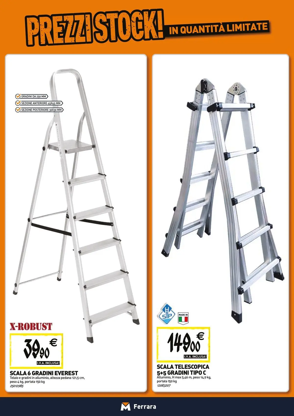 Nuovo TECNOMAT - Straordinari prezzi stock! dal 26/03/2026 > offerte anteprima 🛍️ | Pagina: 13 | Prodotti: Scala